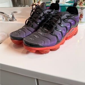 Nike Purple and Red Sneakers